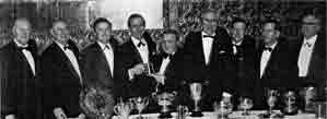 Members of the Vintners Golf Club dinner dance 1970